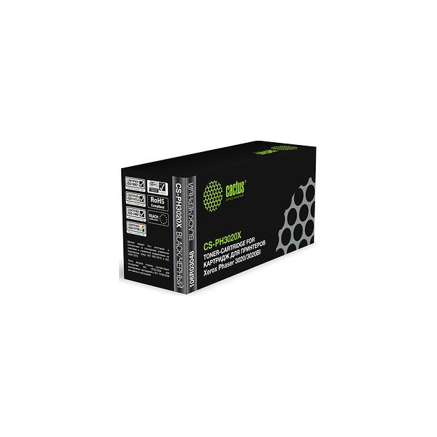 Картридж (двойная упаковка) Cactus CS-PH3020X, 106R03048, черный / CS-PH3020X фото 1