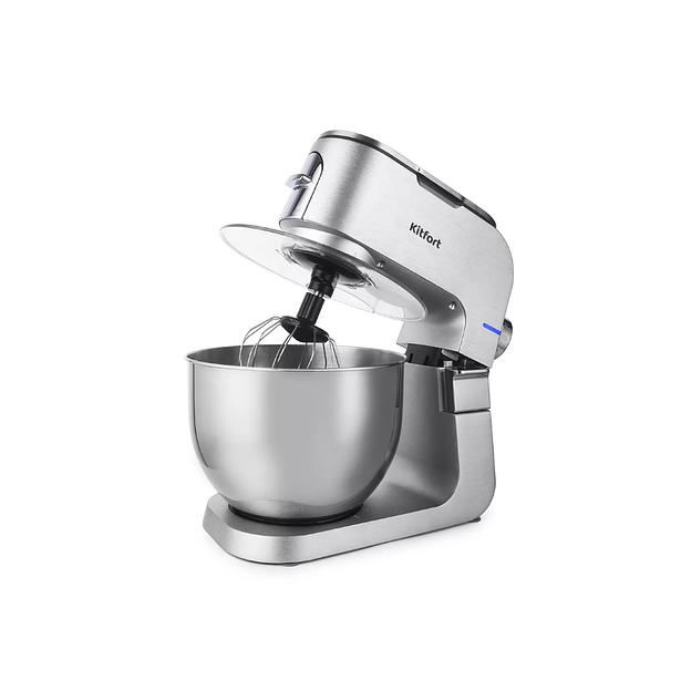 Цельнометаллический планетарный миксер Kitfort КТ-1350 («2 в 1» ) фото 2