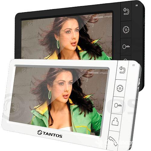 Видеодомофон TANTOS Amelie (White) 7" дисплей (управление сенсорными кнопками, Hands-Free). Русифицированное экранное меню, простое управление функция фото 1