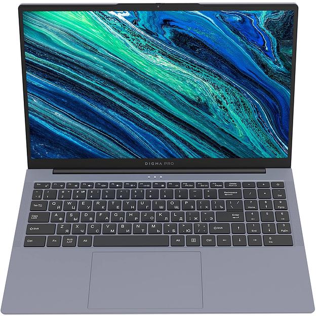 Ноутбук Digma Pro Cursus Ryzen 5 3500U 16Gb SSD512Gb AMD Radeon Graphics 15.6" IPS FHD (1920x1080) Windows 11 Pro grey WiFi BT Cam 5500mAh (DN15R5-ADXW10) фото 1
