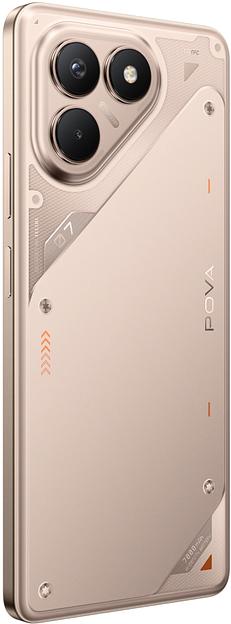 Смартфон Tecno POVA 7 Neo 256Gb 8Gb титановый моноблок 3G 4G 6.8" 1080x2460 Android 14 50Mpix 802.11 a/b/g/n/ac NFC GPS GSM900/1800 Protect фото 4