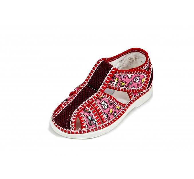 Туфли летние текстильные ясельные Сандра р-р. 170-185 фото 5