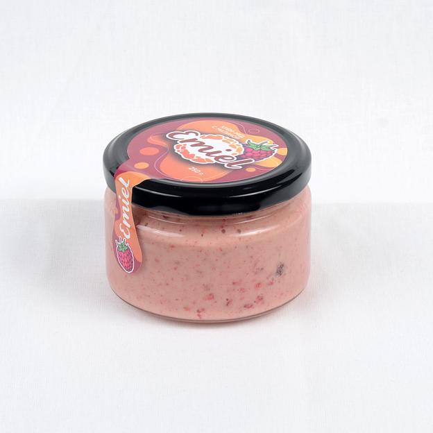 Крем мёд с малиной 0.25 кг опт фото 2