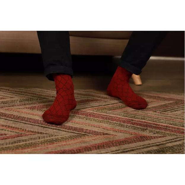 Носки мужские 10 пар «Бурбон Ромб» ОПТ фото 2