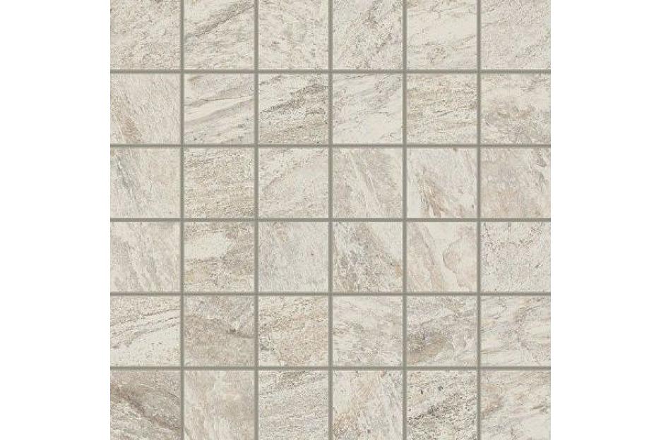 Керамический гранит COLISEUM Альпы 300x300 декор Мозаика белый фото 1