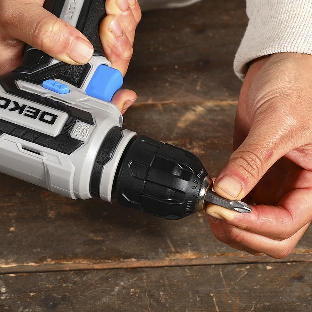 Дрель-шуруповерт Deko ZKCD12FU-Li аккум. патрон:быстрозажимной (063-4141) фото 6