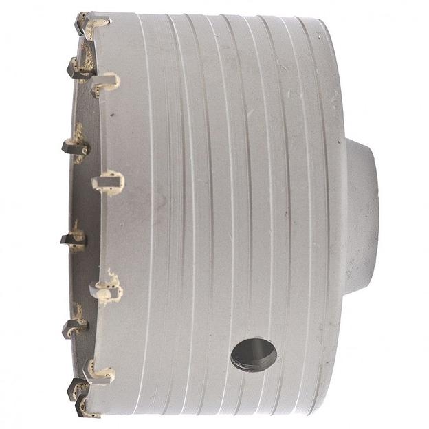 Коронка Matrix 70389 по бетону/кирпичу/камню Д=100мм Дл=70мм (1пред.) для дрелей/перфораторов фото 1