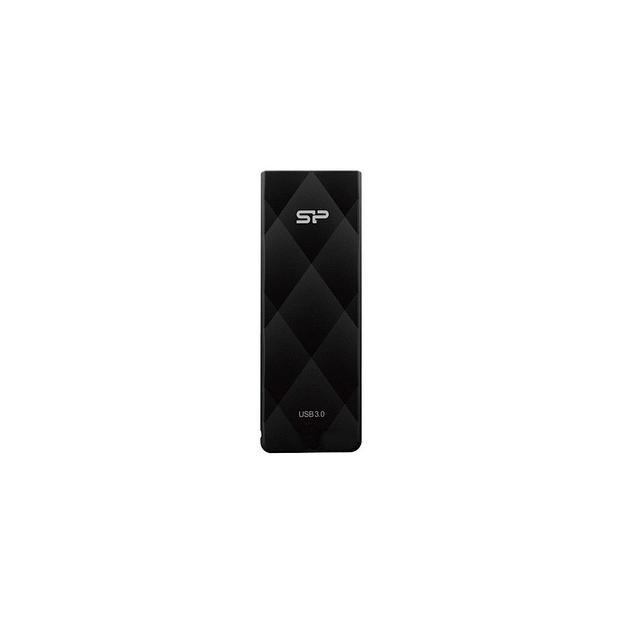 Флешка USB Silicon Power Blaze B20 128ГБ, USB3.0, черный [sp128gbuf3b20v1k] фото 1