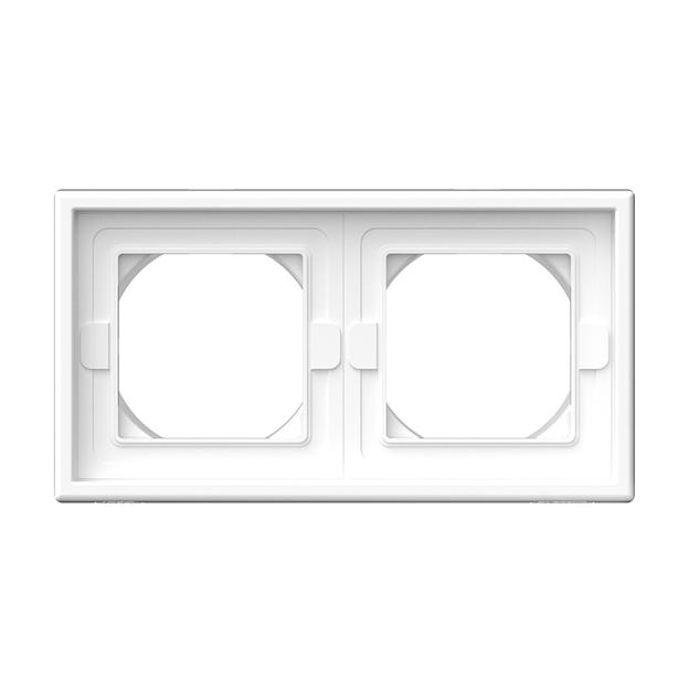 ARTGALLERY рамка 2-постовая IP44, белый фото 1