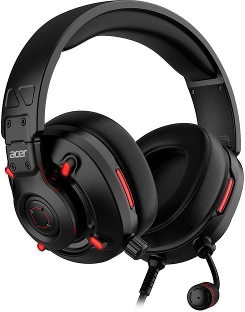 Наушники с микрофоном Acer Nitro OHW306 черный мониторные оголовье (ZL.HDSEE.00E) фото 2