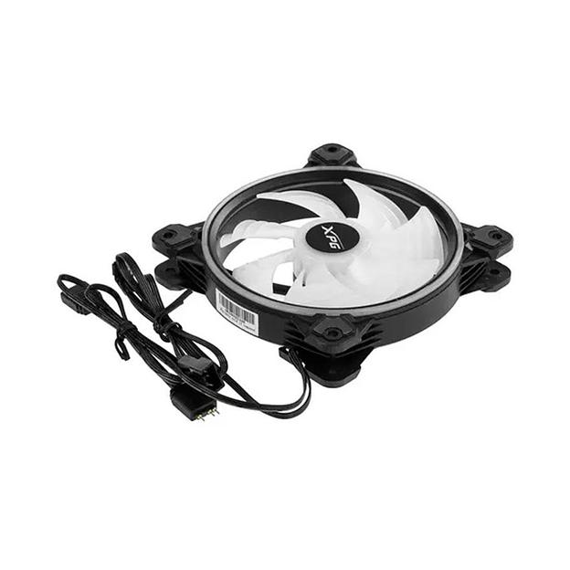 Кулер для компьютерного корпуса XPG HURRICANE 120 ARGB PWM HURRICANE120ARGBPWM-BKCWW фото 3