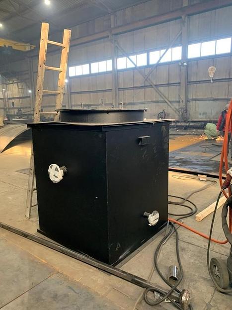 Канализационный кессонный колодец Н-1400 мм фото 1