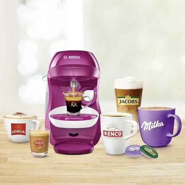 Кофемашина Bosch TAS1001 1400Вт фиолетовый фото 5