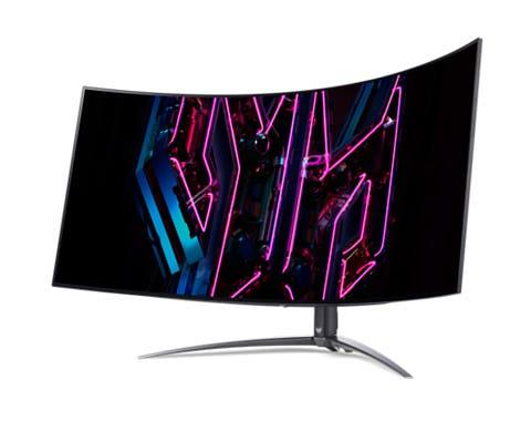 Монитор Acer Predator X45bmiiphuzx44,5" OLED 3440x1440 240 Hz 1000cd/m2 0,01ms 2xHDMI(2.0) + 1xDP + 1xType-C(90W) + Audio out + USB3.2x2+USB-B (2up 2down)+Speaker 5Wx2 110 H.Adj (UM.MXXEE.001) фото 4