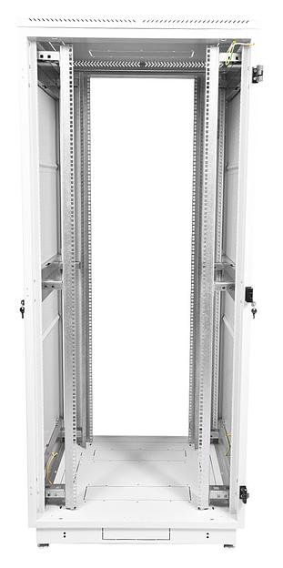 Шкаф коммутационный ЦМО ШТК-М-42.8.10-4ААА 42U 800x1000мм пер.дв.перфор. задн.дв.перфор. 2 бок.пан. 550кг серый фото 3