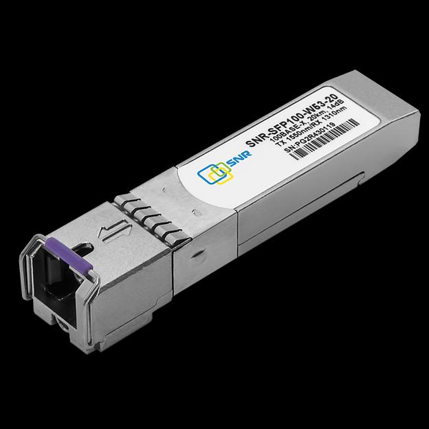Модуль SFP WDM, дальность до 20км (12dB), 1550нм, 100Mb фото 3
