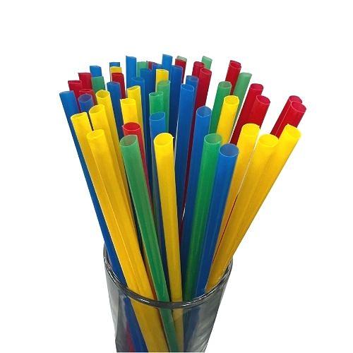 Трубочки кокт. 0,5*21 см. 250 шт/уп. прямые цветные Микс /1/48/ фото 1