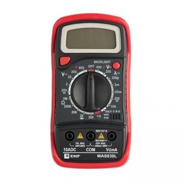 EKF In-180701-pm830L Мультиметр цифровой MAS830L EKF Expert фото 1