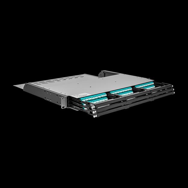 Коммутационная панель 1U под MPO кассеты на 144 порта фото 3