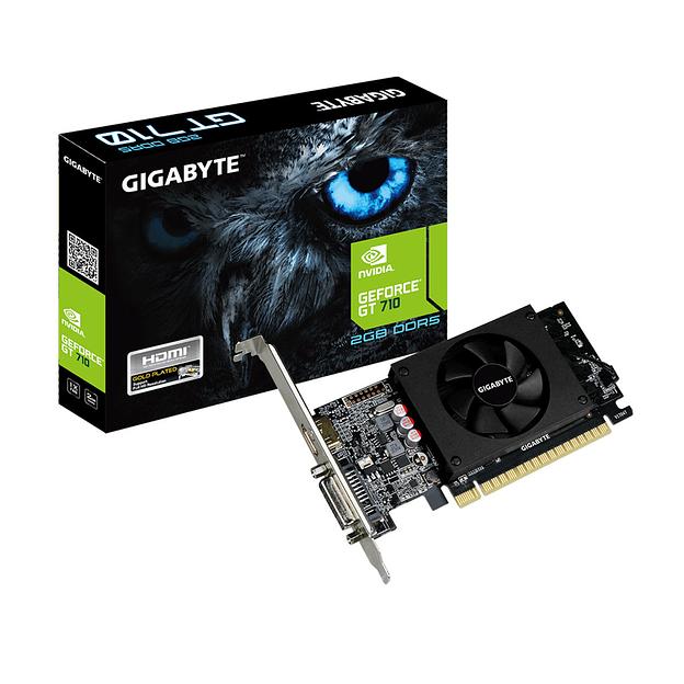 Видеокарта Gigabyte (GV-N710D5-2GL) GT710 2G DDR5 64bit фото 3