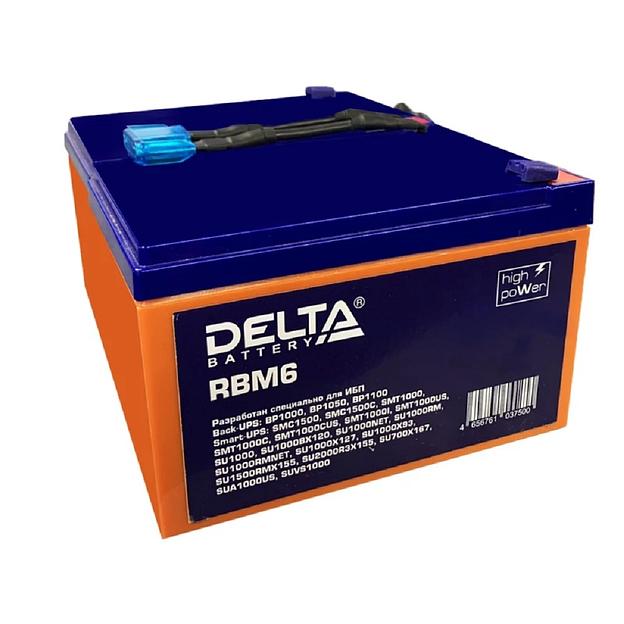 Сменный батарейный картридж DELTA RBM6 фото 1