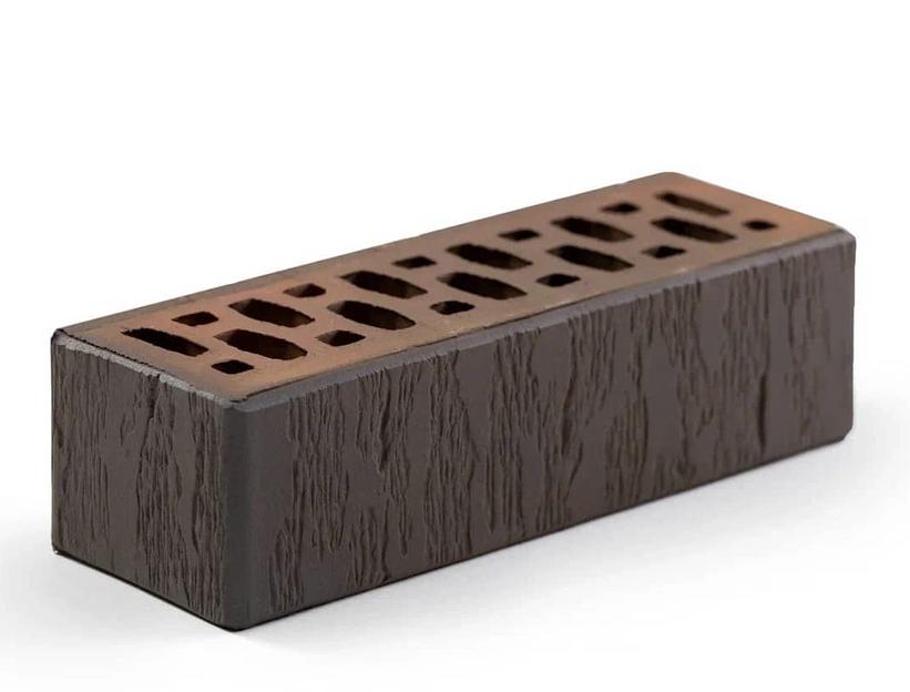 Кирпич 0,7 НФ Флеш Руст №82 (вертикальная накатка) евро, опт фото 1