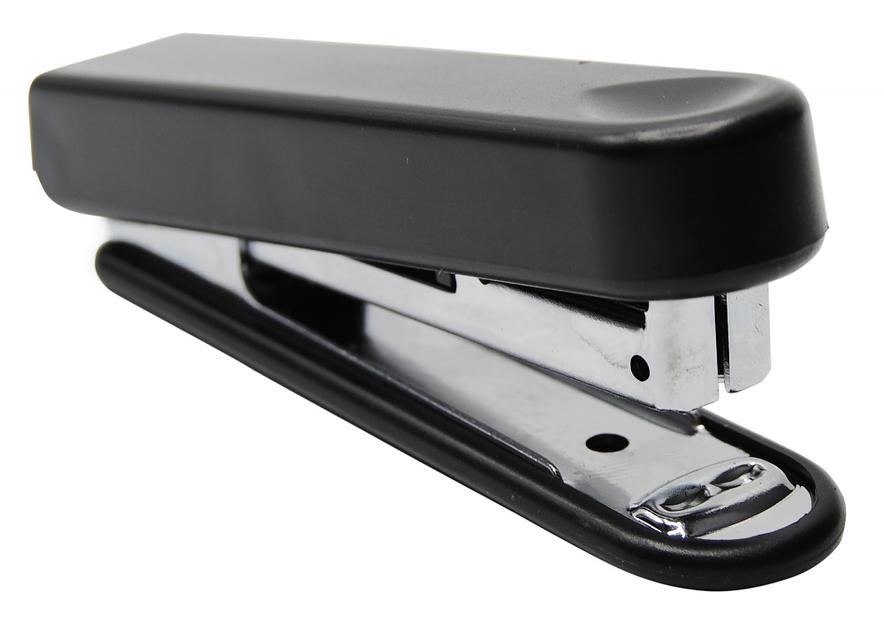 Комплект степлер+скобы Kw-Trio 5101F N10 (10листов) встроенный антистеплер ассорти 50скоб металл/пластик закрытый блистер фото 3