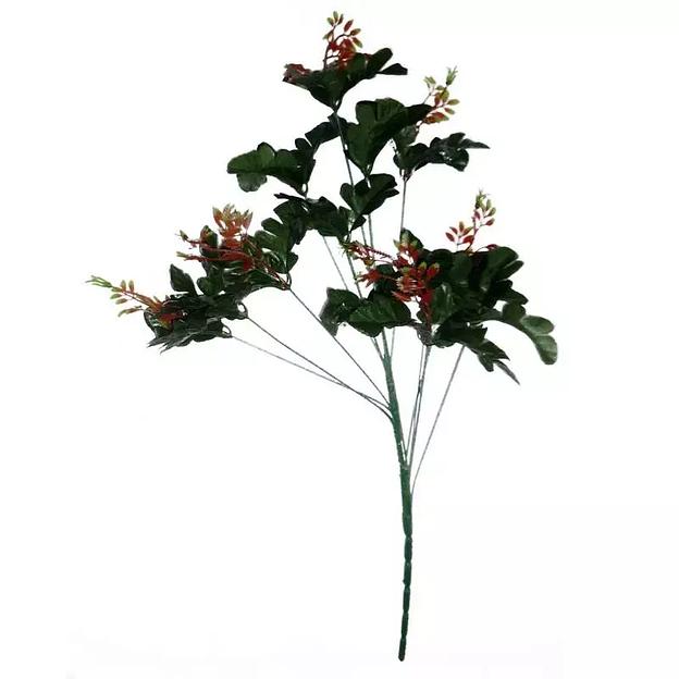 Подбукетник 13 веток на 7 голов 13 листов и 6 добавок 60см 016-001/029 фото 1