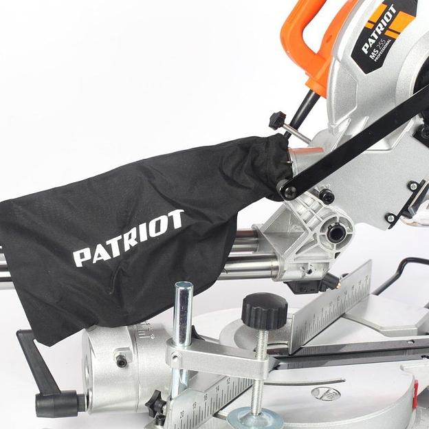 Торцовочная пила Patriot MS 255 1800Вт 5000об/мин d=255мм фото 7