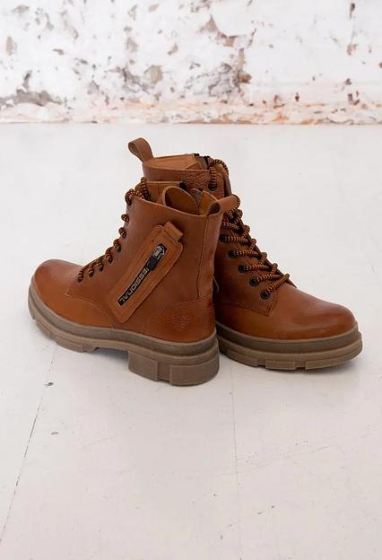 Ботинки зимние женские Onkei коричневая кожа, арт.M956-1R ОПТ фото 3