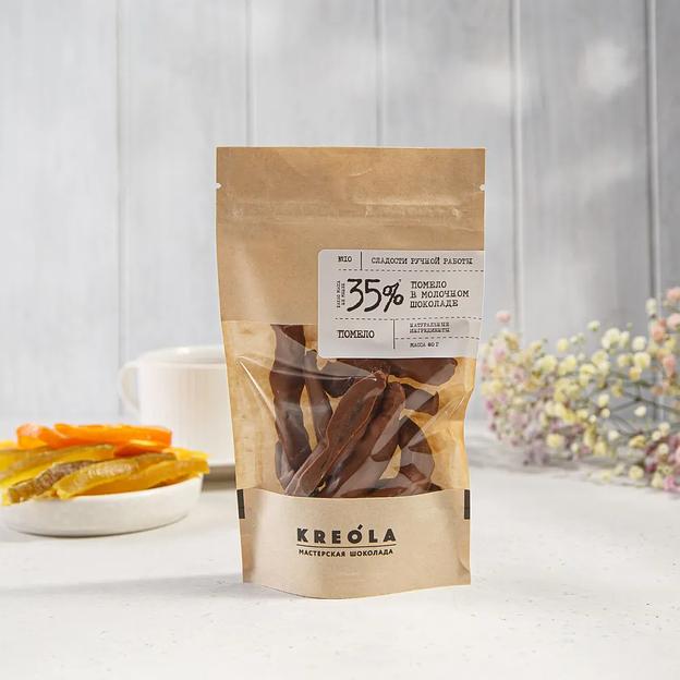 Помело в молочном шоколаде Kreola 90 г, опт фото 6