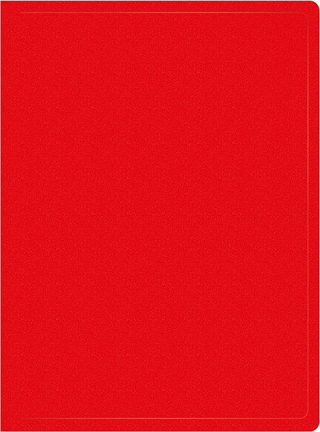 Папка с 20 прозр.вклад. Silwerhof Eco SE-V20RED A4 пластик 0.5мм красный фото 1