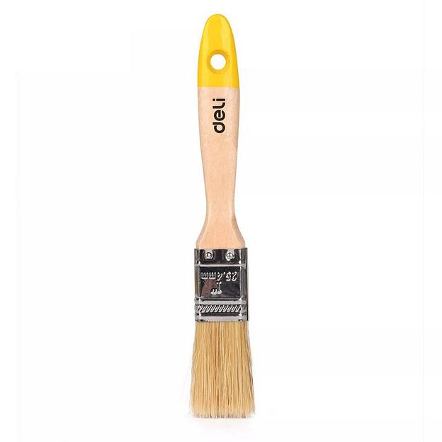 Отделочный инструмент Deli Кисть малярная с деревянной ручкой Deli DL509121 25мм фото 1