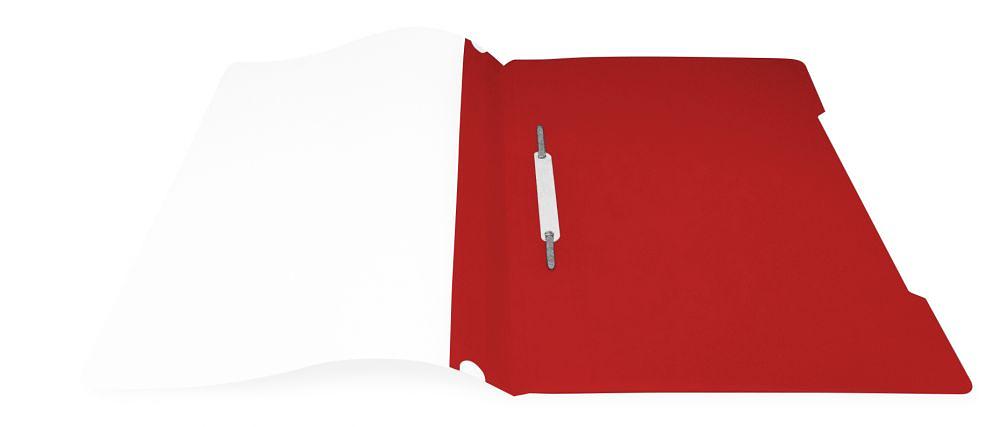 Папка-скоросшиватель Бюрократ Люкс -PSL20RED A4 прозрач.верх.лист пластик красный 0.14/0.18 фото 2