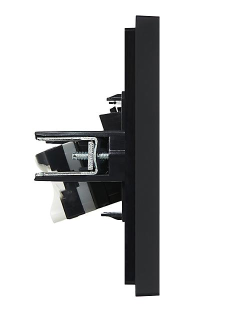 FORTE&PIANO Розетка компьютерная RJ45 кат.5E FP132 черный IEK фото 4