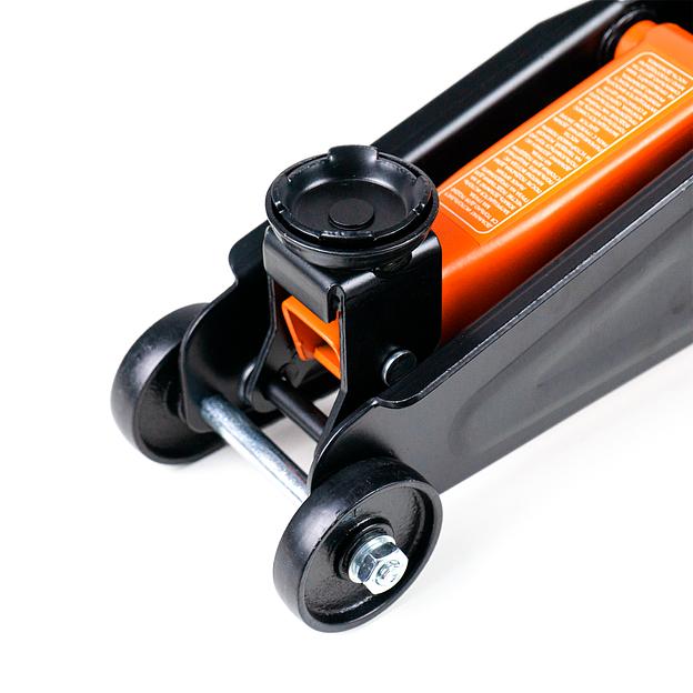 Гидравлический подкатной домкрат 2т 125-330мм Kingqueen QJD61A фото 4