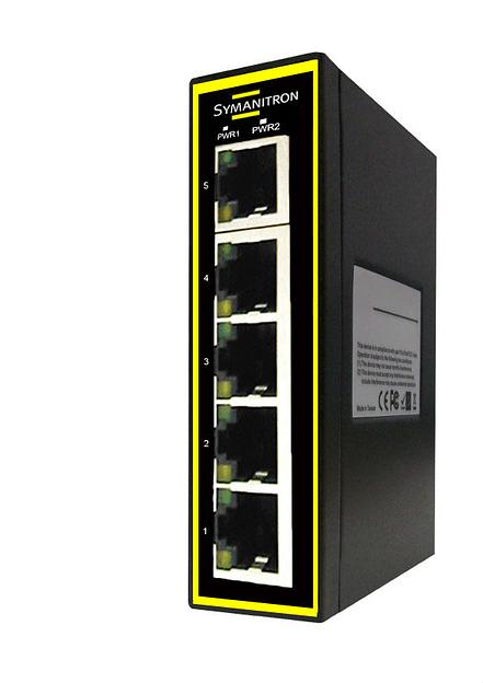 Коммутатор неуправляемый промышленный компактный SWD-50B фото 1