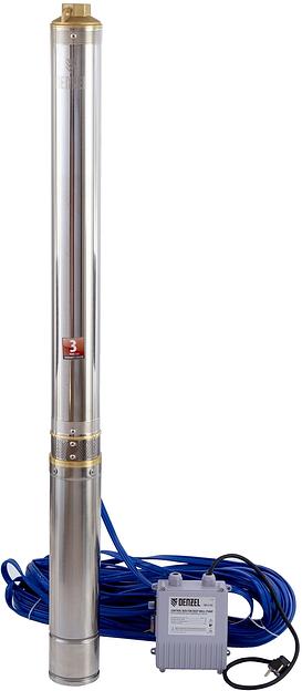 Насос садовый скважинный Denzel DWC-4-140 2000Вт 6000л/час (97258) фото 7