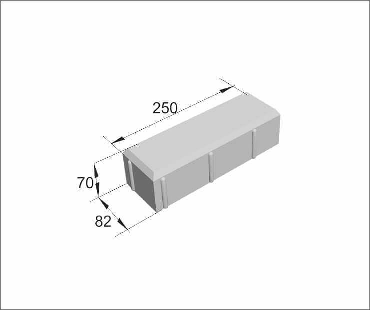 Брусчатка «Кирпич венский» ОПТ фото 1