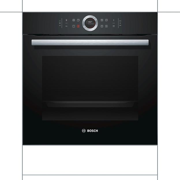 Встраиваемая электрическая духовка BOSCH Bosch HBG675BB1 фото 2