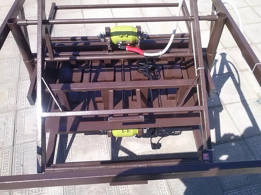 Станок для производства шлакоблоков «Команч-4» фото 1