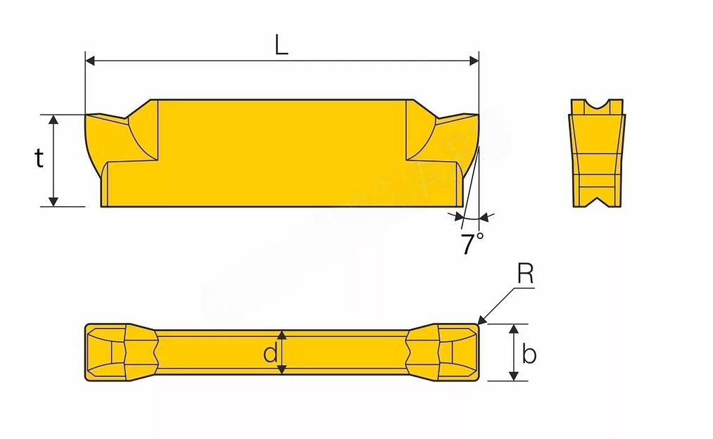 Отрезная пластина MGMN300-04-R OC4020 Oke, опт фото 2