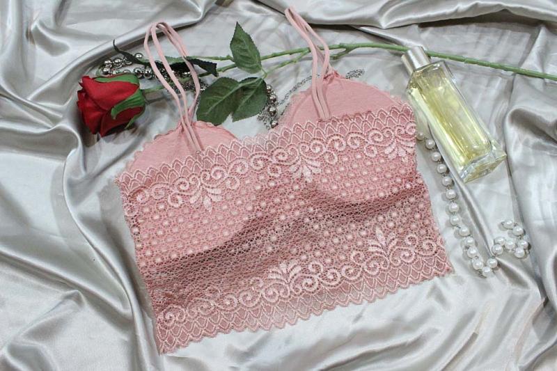 Топ-бюстгальтер № 1-2 (70-80) Арт. 520 с поролоновой вставкой (модельный) (к.9916) фото 3