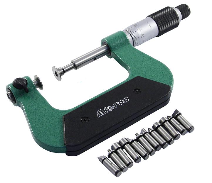 Микрометр универсальный МВУ- 25 0,01 с калибр. МИК с поверкой фото 4