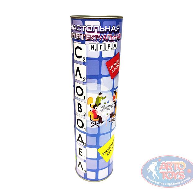 Настольная игра «Словодел» в тубусе ОПТ фото 1
