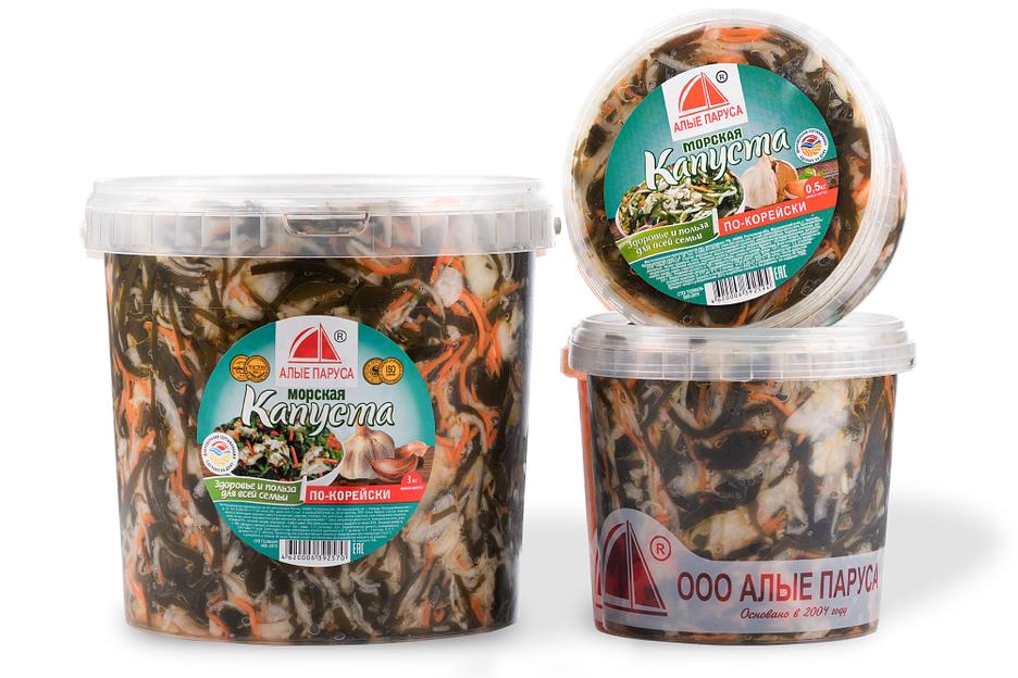 Морская капуста маринованная по-корейски ОПТ фото 1