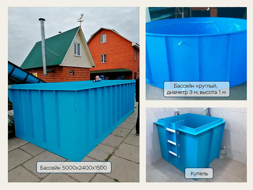 Пластиковый бассейн Экосети фото 5