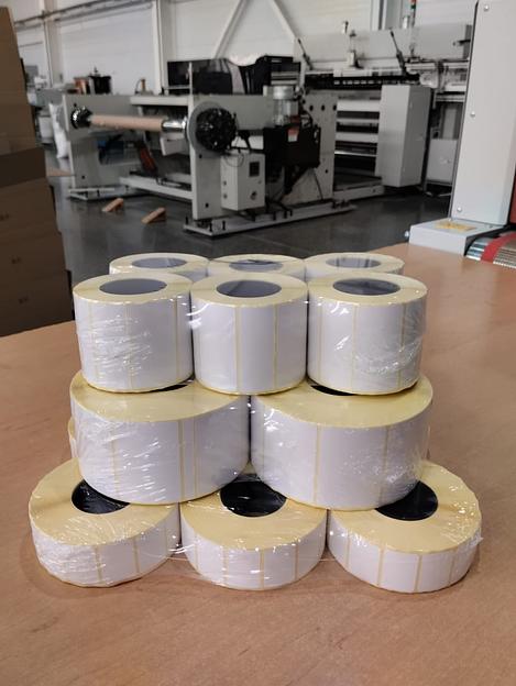 Термоэтикетка ЭКО 80х80 квадрат фото 7