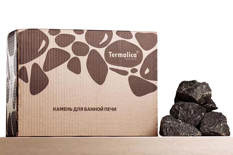 Банный камень Долерит колотый, 20кг, коробка опт фото 3