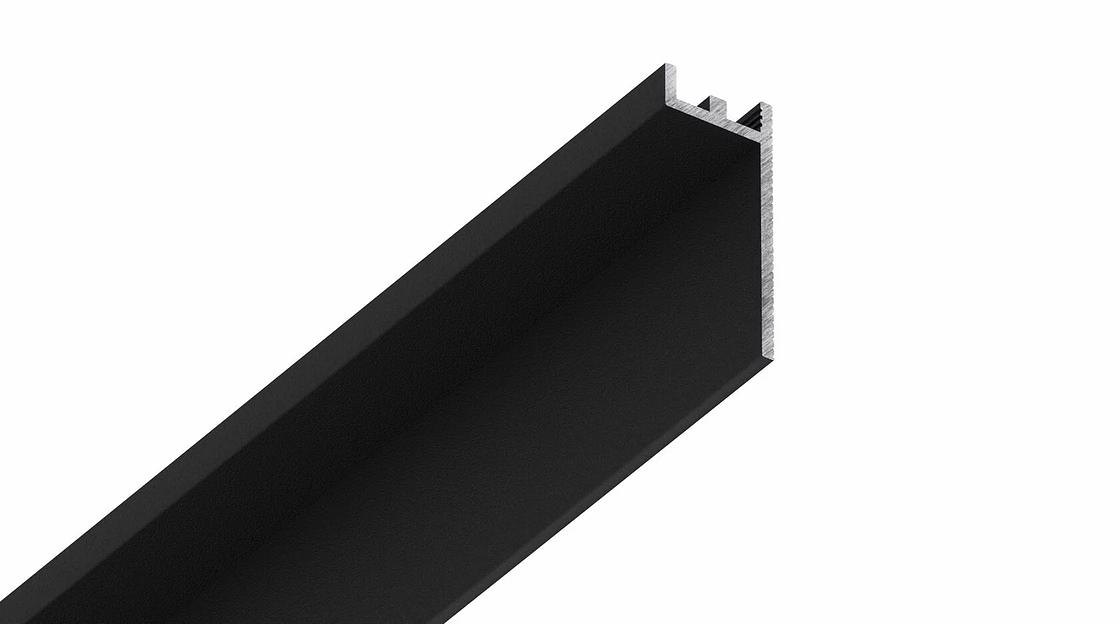 Теневой профиль FerGipps ПП 30 черный муар ОПТ фото 1